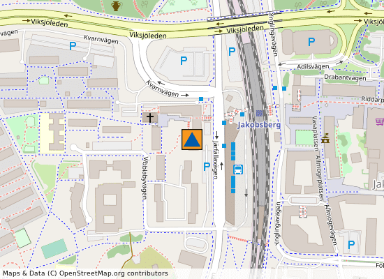 Jakobsberg 2:409 på kartan